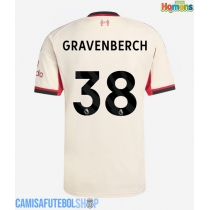Camisa de time de futebol Liverpool Ryan Gravenberch #38 Replicas 2º Equipamento 2025-26 Manga Curta